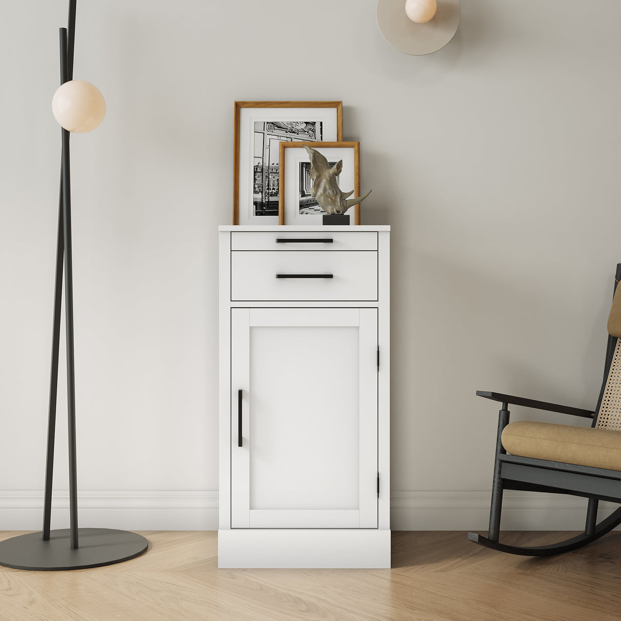 Modular Wine Bar Cabinet Buffet Cabinet w/ Drawers & Storage | Joysource