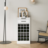 Modular Bar Cabinet for 24 Bottles w/ Drawers - Joysource