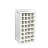 Modern Bar Cabinet 32-Bottle for Storage & Display - Joysource