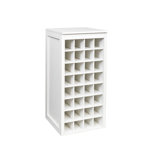 Modern Bar Cabinet 32-Bottle for Storage & Display - Joysource