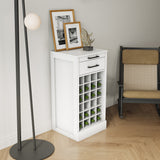 Modular Bar Cabinet for 24 Bottles w/ Drawers - Joysource
