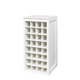 Modern Bar Cabinet 32-Bottle for Storage & Display - Joysource
