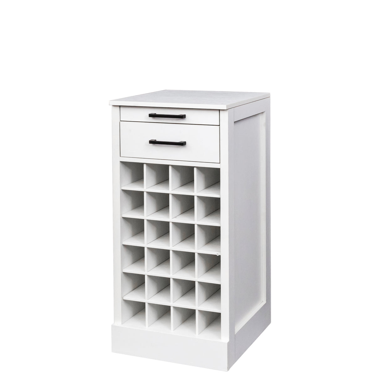 Modular Bar Cabinet for 24 Bottles w/ Drawers - Joysource