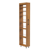 7-Tier Slim Pull-Out Storage Cabinet on Wheels for Kitchen & Laundry Room