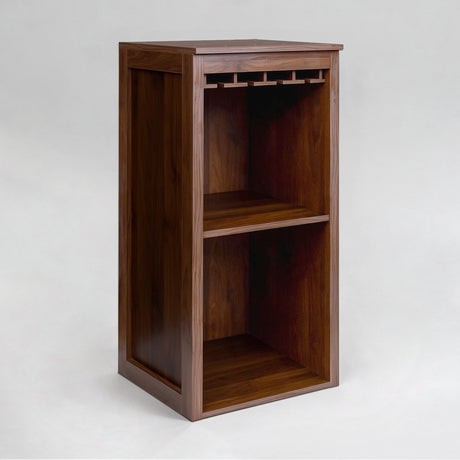Modular Bar Wine Cabinet w/ Shelves & Glasses Holder - Joysource