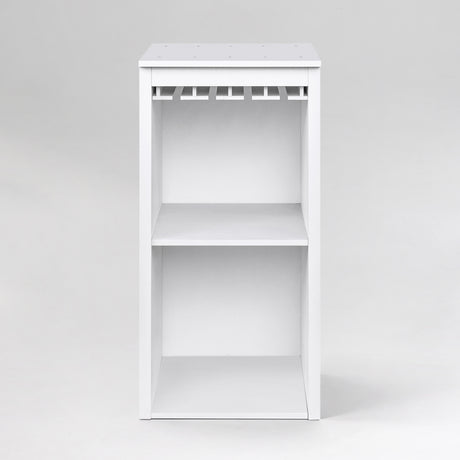 Modular Bar Wine Cabinet w/ Shelves & Glasses Holder - Joysource