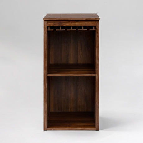 Modular Bar Wine Cabinet w/ Shelves & Glasses Holder - Joysource