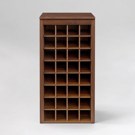 Modern Bar Cabinet 32-Bottle for Storage & Display - Joysource