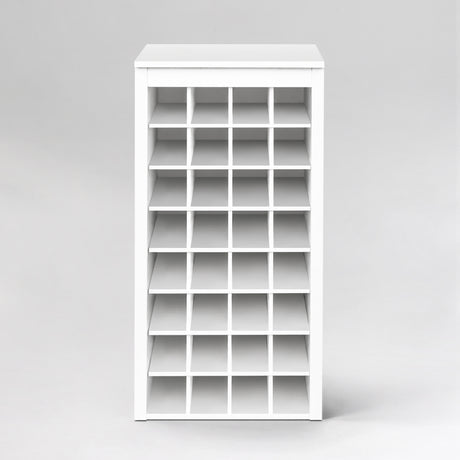Modern Bar Cabinet 32-Bottle for Storage & Display - Joysource