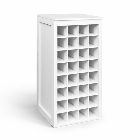 Modern Bar Cabinet 32-Bottle for Storage & Display - Joysource