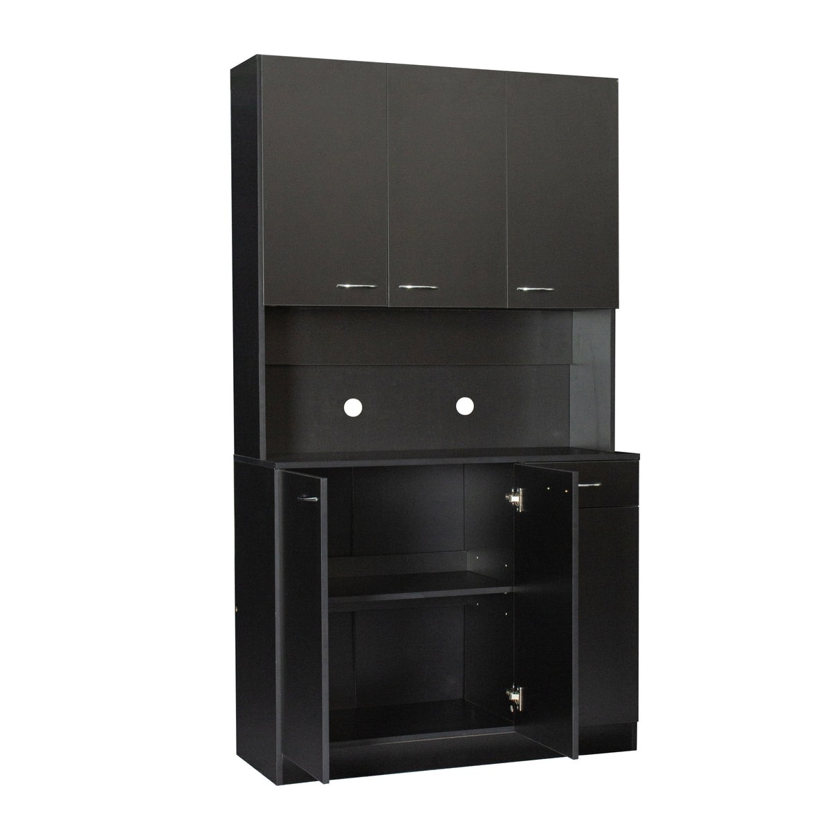 71" Tall Storage Cabinet for Kitchen, Living Room, Office | Kitchen Pantry