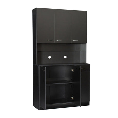 71" Tall Storage Cabinet for Kitchen, Living Room, Office | Kitchen Pantry