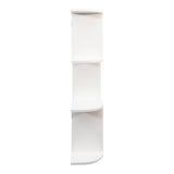 3-Tier Wall-Mounted Wine Rack w/ Glass Holder for Dining Room & Home Bar