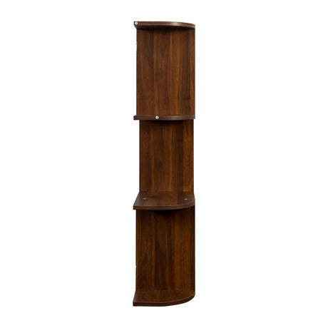 3-Tier Wall-Mounted Wine Rack w/ Glass Holder for Dining Room & Home Bar