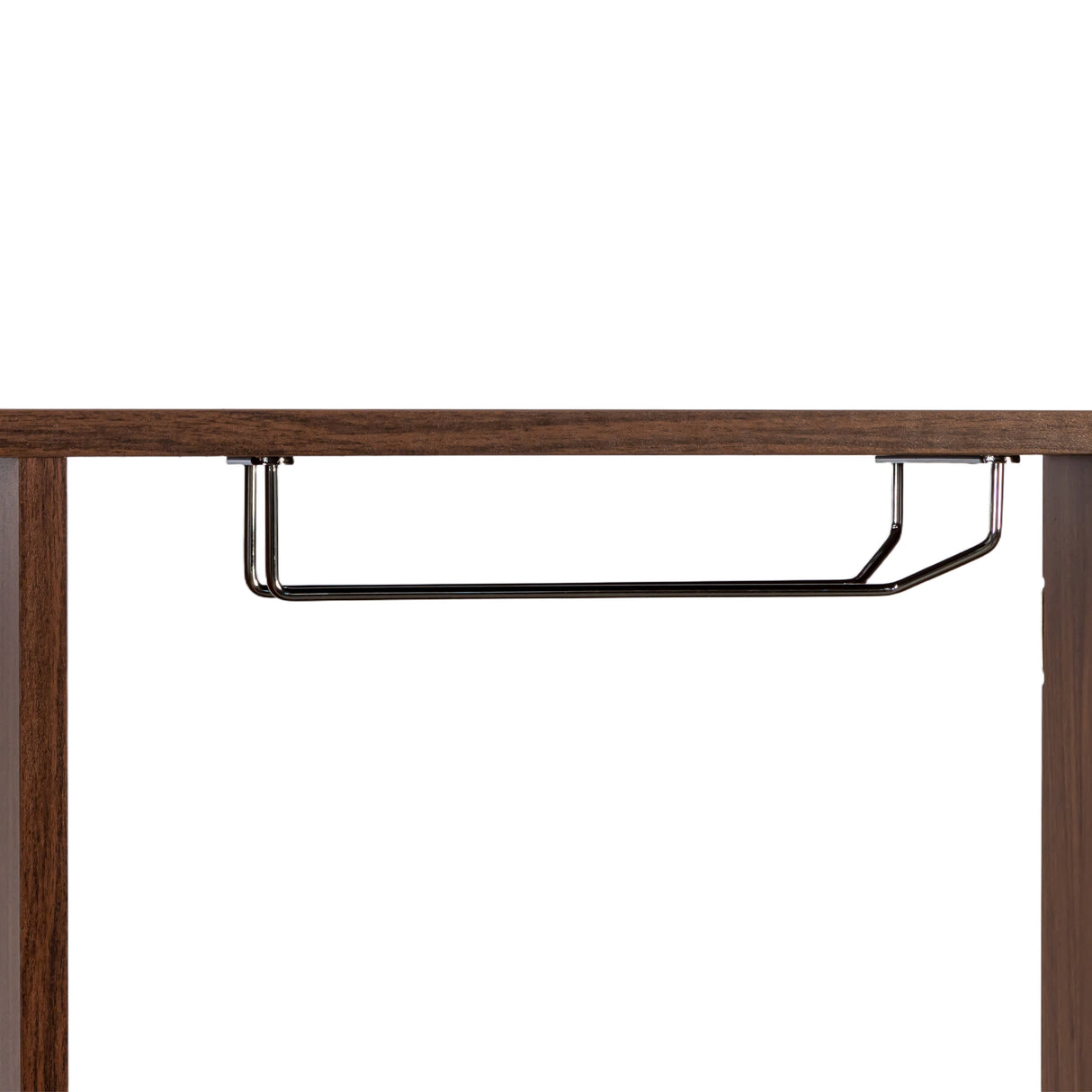 3-Tier Wall-Mounted Wine Rack w/ Glass Holder for Dining Room & Home Bar