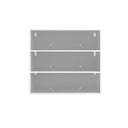 3 Tiers Shoe Storage Cabinet with Glass Door & RGB Led Light | Shoe Rack