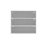 3 Tiers Shoe Storage Cabinet with Glass Door & RGB Led Light | Shoe Rack
