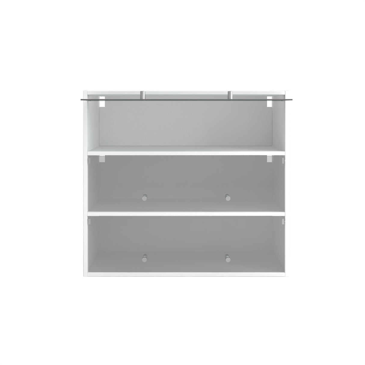3 Tiers Shoe Storage Cabinet with Glass Door & RGB Led Light | Shoe Rack