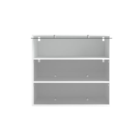 3 Tiers Shoe Storage Cabinet with Glass Door & RGB Led Light | Shoe Rack