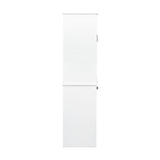 63" Laundry Storage Cabinet with Tilt-Out Hampers & Adjustable Shelves