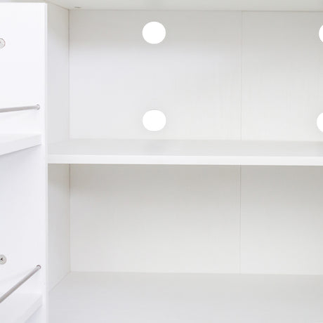 63" Tall Kitchen Pantry Cabinet w/ Doors & Shelves | Joysource