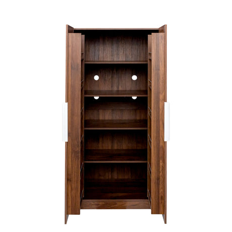 63" Tall Kitchen Pantry Cabinet w/ Doors & Shelves | Joysource