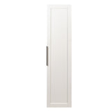 22" Deep Narrow Pantry Cabinet with Door Shelves & Interior Storage