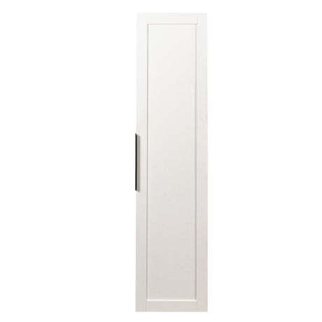 22" Deep Narrow Pantry Cabinet with Door Shelves & Interior Storage