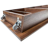22" Deep Narrow Pantry Cabinet with Door Shelves & Interior Storage
