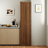 22" Deep Narrow Pantry Cabinet with Door Shelves & Interior Storage