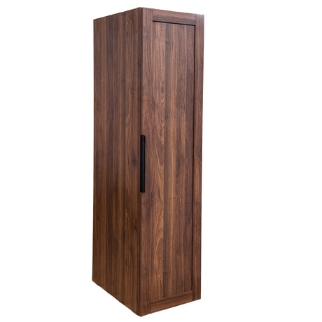 22" Deep Narrow Pantry Cabinet with Door Shelves & Interior Storage