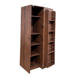 22" Deep Narrow Pantry Cabinet with Door Shelves & Interior Storage