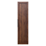 22" Deep Narrow Pantry Cabinet with Door Shelves & Interior Storage
