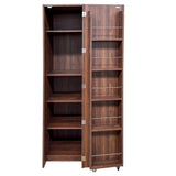 22" Deep Narrow Pantry Cabinet with Door Shelves & Interior Storage
