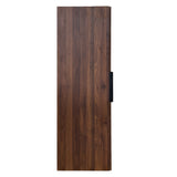 22" Deep Narrow Pantry Cabinet with Door Shelves & Interior Storage