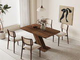 55"-71" Extendable Dining Table 4-8 Seats for Kitchen & Dining Room | Joysource