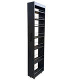7-Tier Slim Pull-Out Storage Cabinet on Wheels for Kitchen & Laundry Room