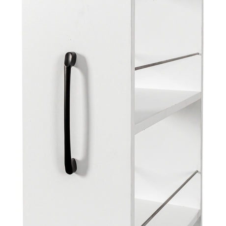 7-Tier Slim Pull-Out Storage Cabinet on Wheels for Kitchen & Laundry Room