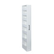 7-Tier Slim Rolling Storage Cabinet for Kitchen, Bathroom, Laundry, Office | 7.9" W