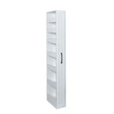 7-Tier Slim Rolling Storage Cabinet for Kitchen, Bathroom, Laundry, Office | 7.9" W