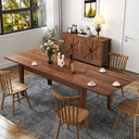 71"-106" Rectangular Extendable Dining Table for 4 - 12 People