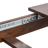 71"-106" Rectangular Extendable Dining Table for 4 - 12 People