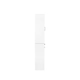 71" Laundry Cabinet with Tilt-Out Hamper, Adjustable Shelves & Drawer, White