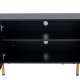 71" Modern TV Stand with Legs & 4 Doors for Living Room, Bedroom