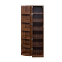 71" Narrow Kitchen Pantry Cabinet w/ Doors & Adjustable Shelves | Multipurpose