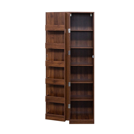 71" Narrow Kitchen Pantry Cabinet w/ Doors & Adjustable Shelves | Multipurpose