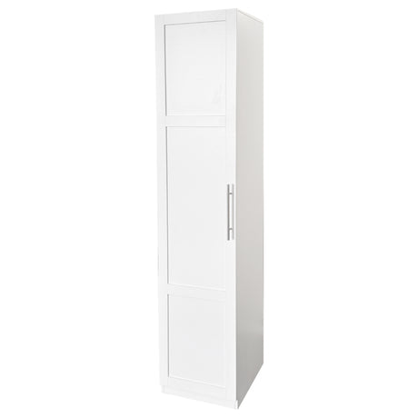 71" White Multipurpose Kitchen Pantry Cabinet w/ Doors & Adjustable Shelves