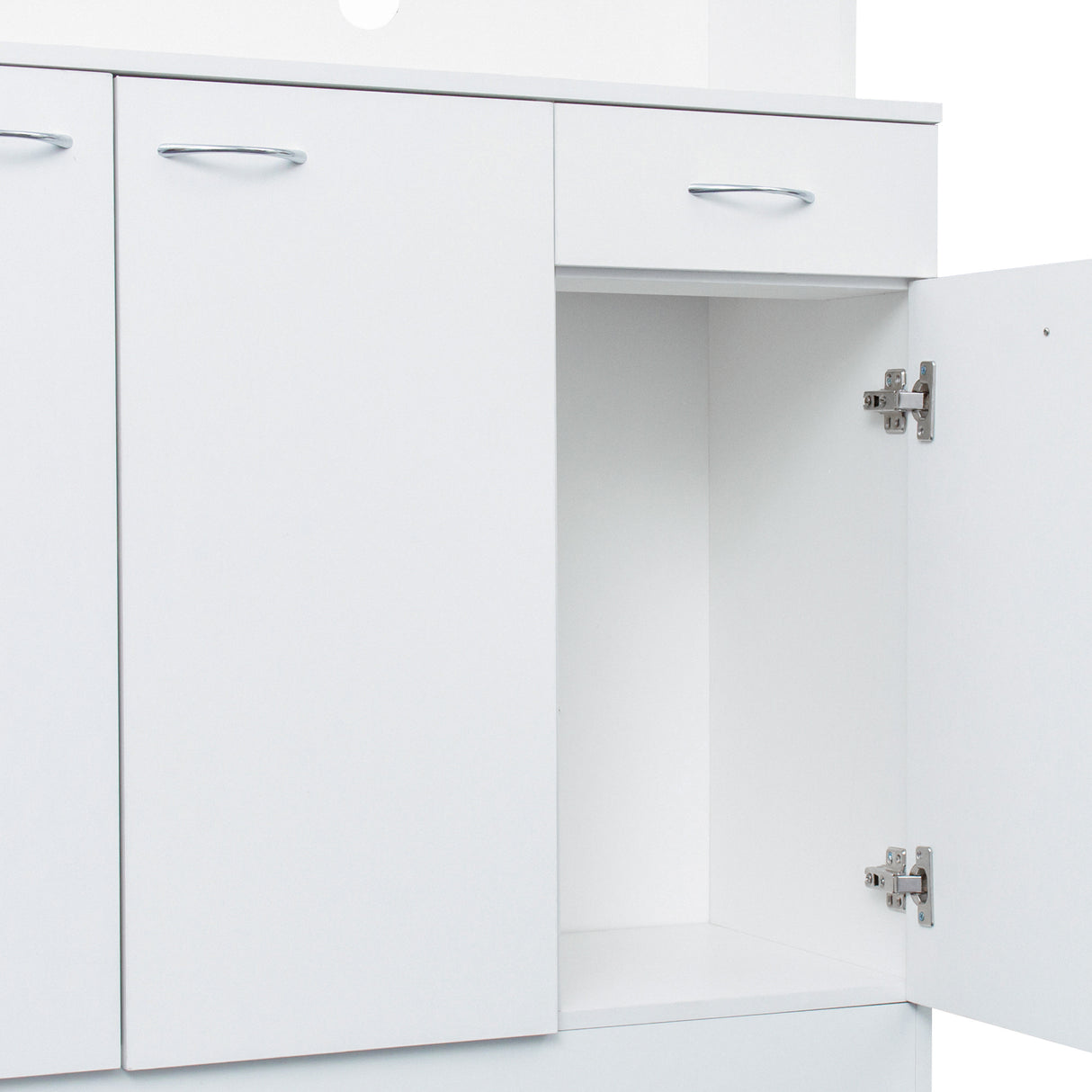 71" Tall Storage Cabinet for Kitchen, Living Room, Office | Kitchen Pantry