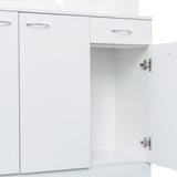 71" Tall Storage Cabinet for Kitchen, Living Room, Office | Kitchen Pantry