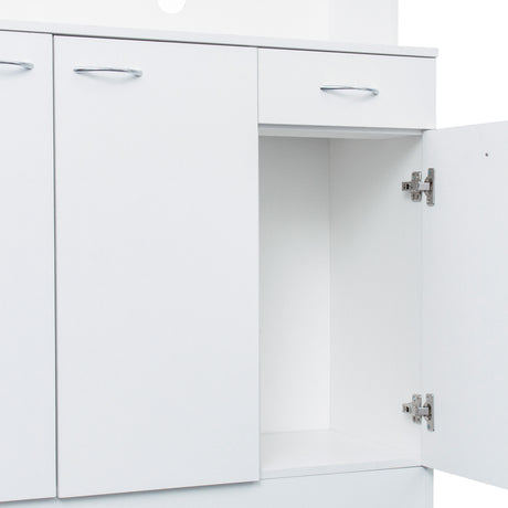 71" Tall Storage Cabinet for Kitchen, Living Room, Office | Kitchen Pantry